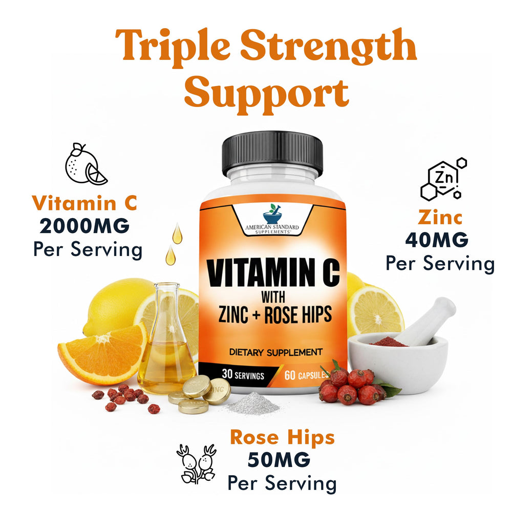 American Standard Supplements cápsula en mano para comparar tamaño y dosificación