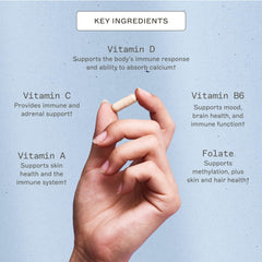 Amy Myers MD primer plano de cápsula resaltando textura y calidad