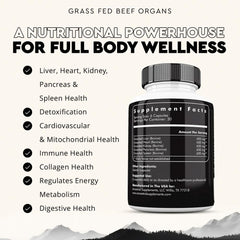 Ancestral Supplements cápsulas en mano para comparar tamaño y dosificación fácil