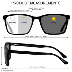 ANDWOOD estuche de cuero incluido para transportar gafas con seguridad