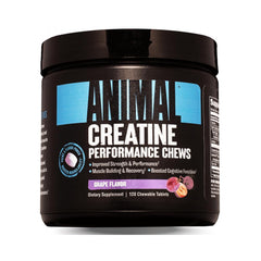 Animal creatine chews porción en mano ideal para consumo rápido
