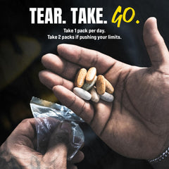 Animal Pak close-up de textura del contenido que demuestra pureza
