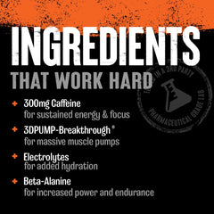 Animal Primal bebida mezclada en vaso lista para entrenar y mejorar enfoque
