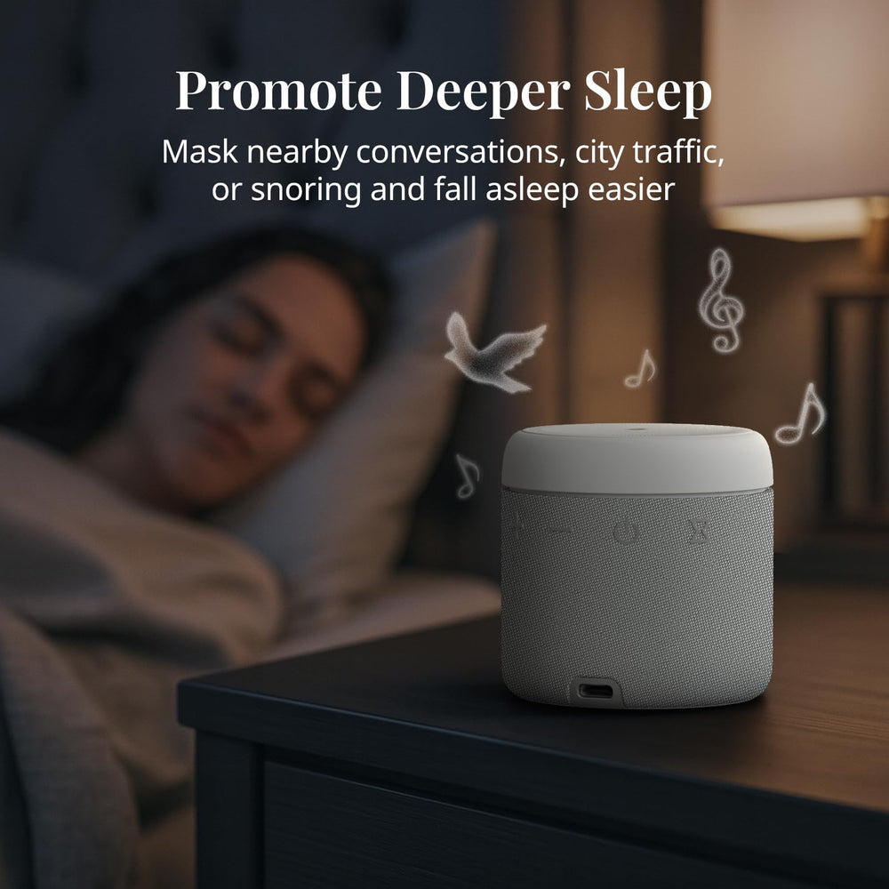 ANJANK magnetic charger stand powers your iPhone while listening.