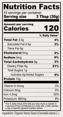 Anthony's Hemp Seed Protein Powder smoothie-ready packaging shows unflavored versatility