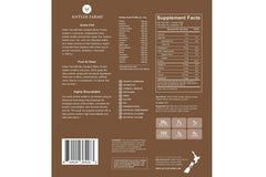 Antler Farms textura del polvo cercano, mezcla suave y sin grumos