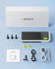 Anykit accesorios ordenados, incluye speculums y cucharillas para higiene