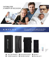 ANYLUV ambiente de escritorio con gafas listas para uso prolongado