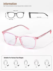 ANYLUV persona usando gafas en vida diaria para menos fatiga