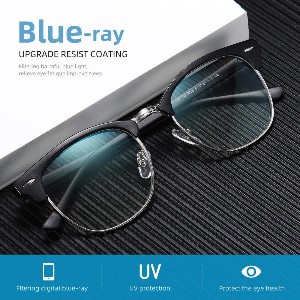 AOMASTE gafas en uso frente a monitor para menor fatiga visual