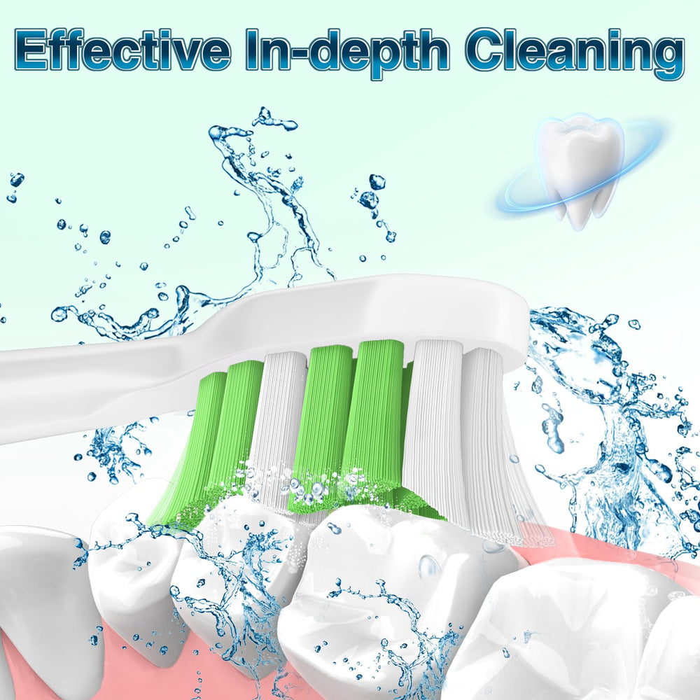 Aoremon cabezal montado en cepillo Sonicare para mejor alcance interdental