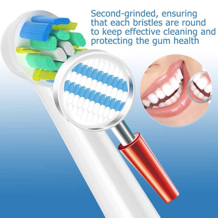 aoxgao cabezal montado en cepillo en uso, mejor alcance interdental