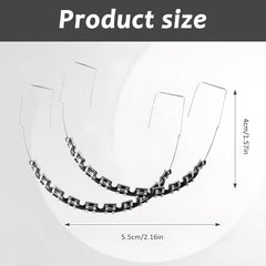 AQOYNQ primer plano de textura del bracket resaltando durabilidad