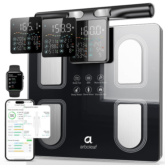 Arboleaf vista frontal con manillar y pantalla para lecturas cómodas