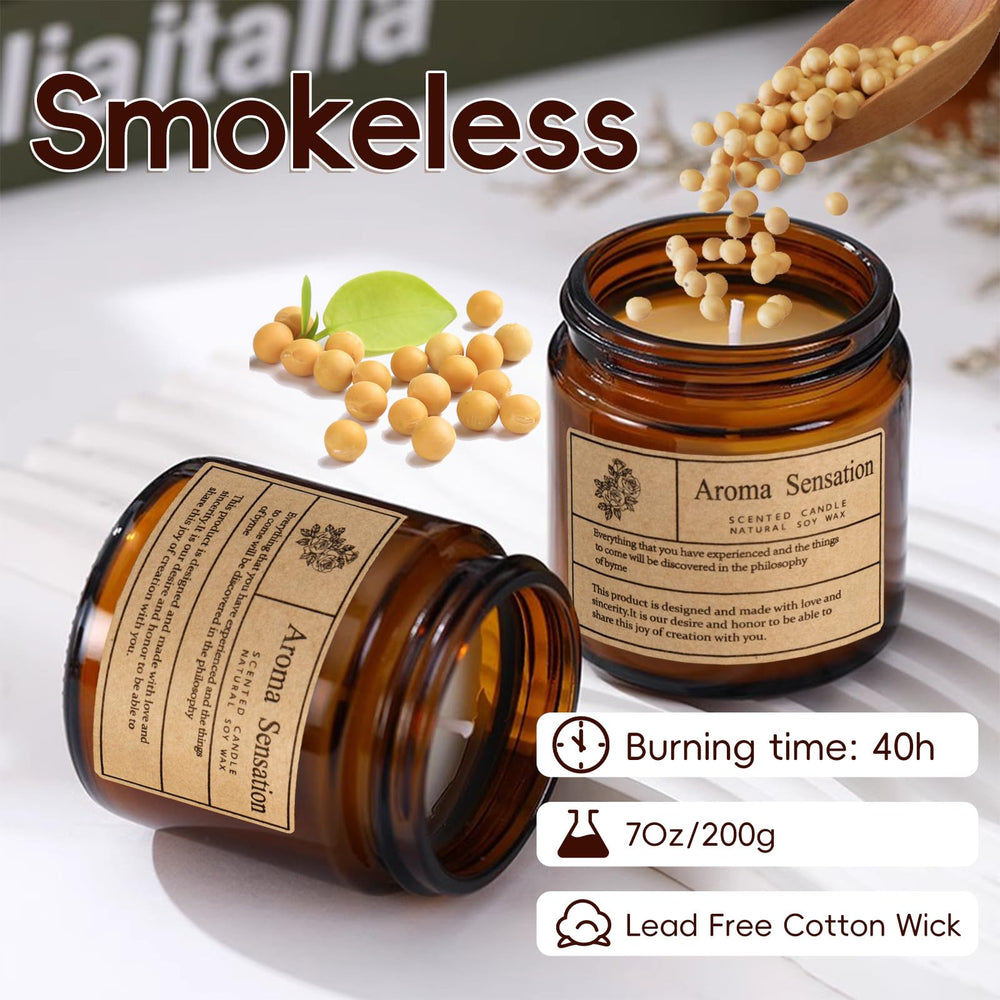 Close-up of ARCASA Coconut Vanilla Candle wax texture