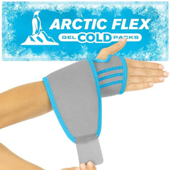 Arctic Flex muñequera vista frontal mostrando ajuste y cobertura