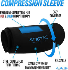 Arctic Neck Relief detalle del gel flexible que mejora el contacto y confort