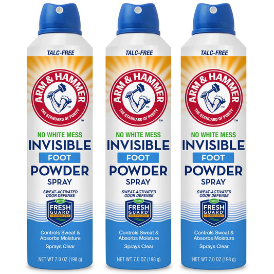 Arm & Hammer vista frontal del envase que muestra diseño y tamaño práctico