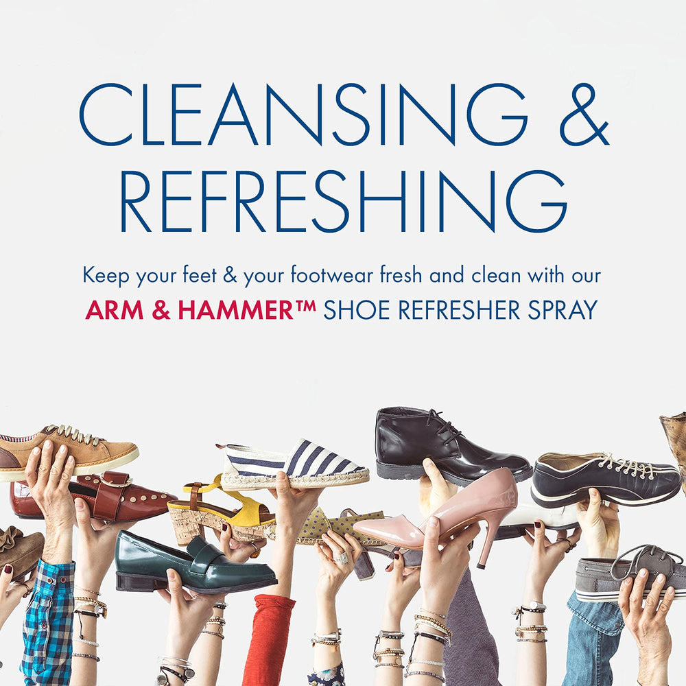 Arm & Hammer vista cercana de la fórmula en aerosol que neutraliza olores