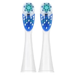 ARM & HAMMER cabezal encajado en un mango Spinbrush demostrando compatibilidad simple