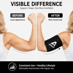 ARMPLIFY ARM en uso durante entrenamiento en gimnasio para sudor y soporte
