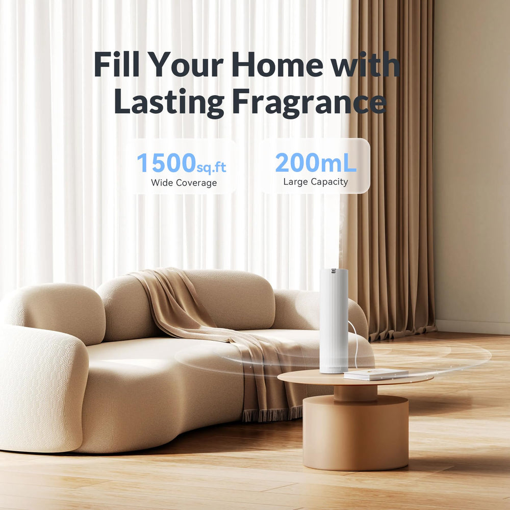 Aromadd primer plano del botón un toque para cambiar modos rápido
