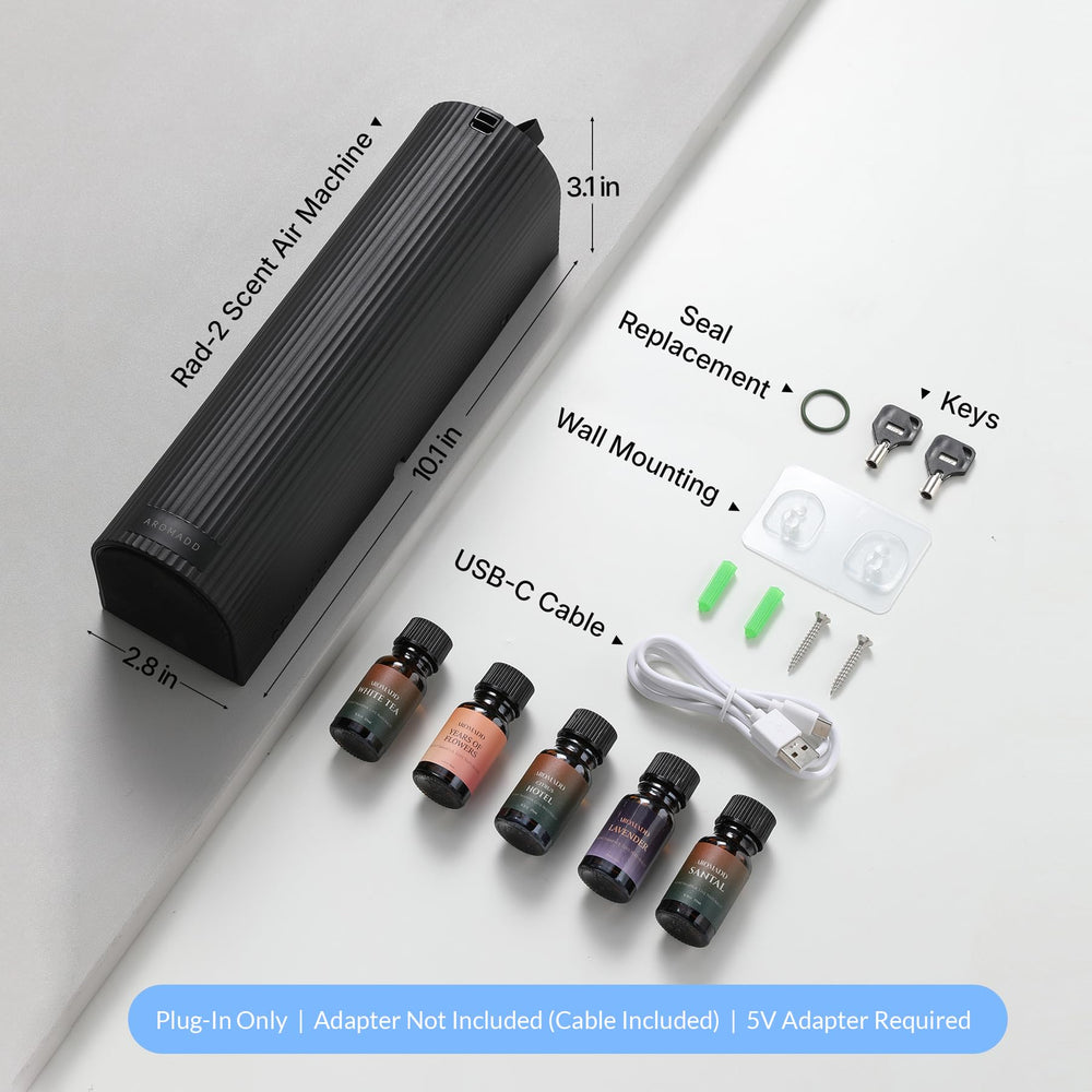 Aromadd vista superior de la rejilla de ventilación que resalta eficiencia de salida