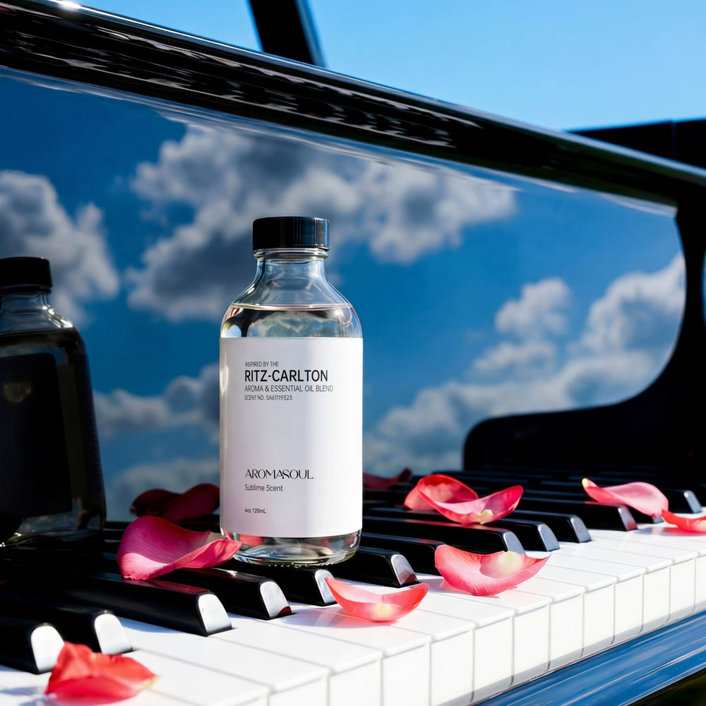 AROMASOUL tea musk amber base creates a timeless finish