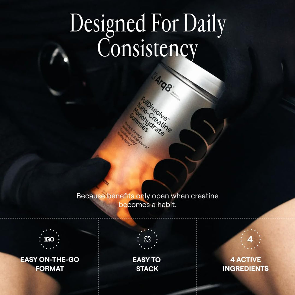 ARQ8 LONGEVITY lista de ingredientes en etiqueta, transparencia y confianza