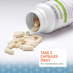 Arthur Andrew Medical paquete resaltando serrapeptasa pura como ingrediente clave