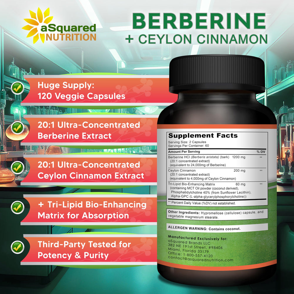 aSquared Nutrition rama de canela de Ceilán y extracto concentrado