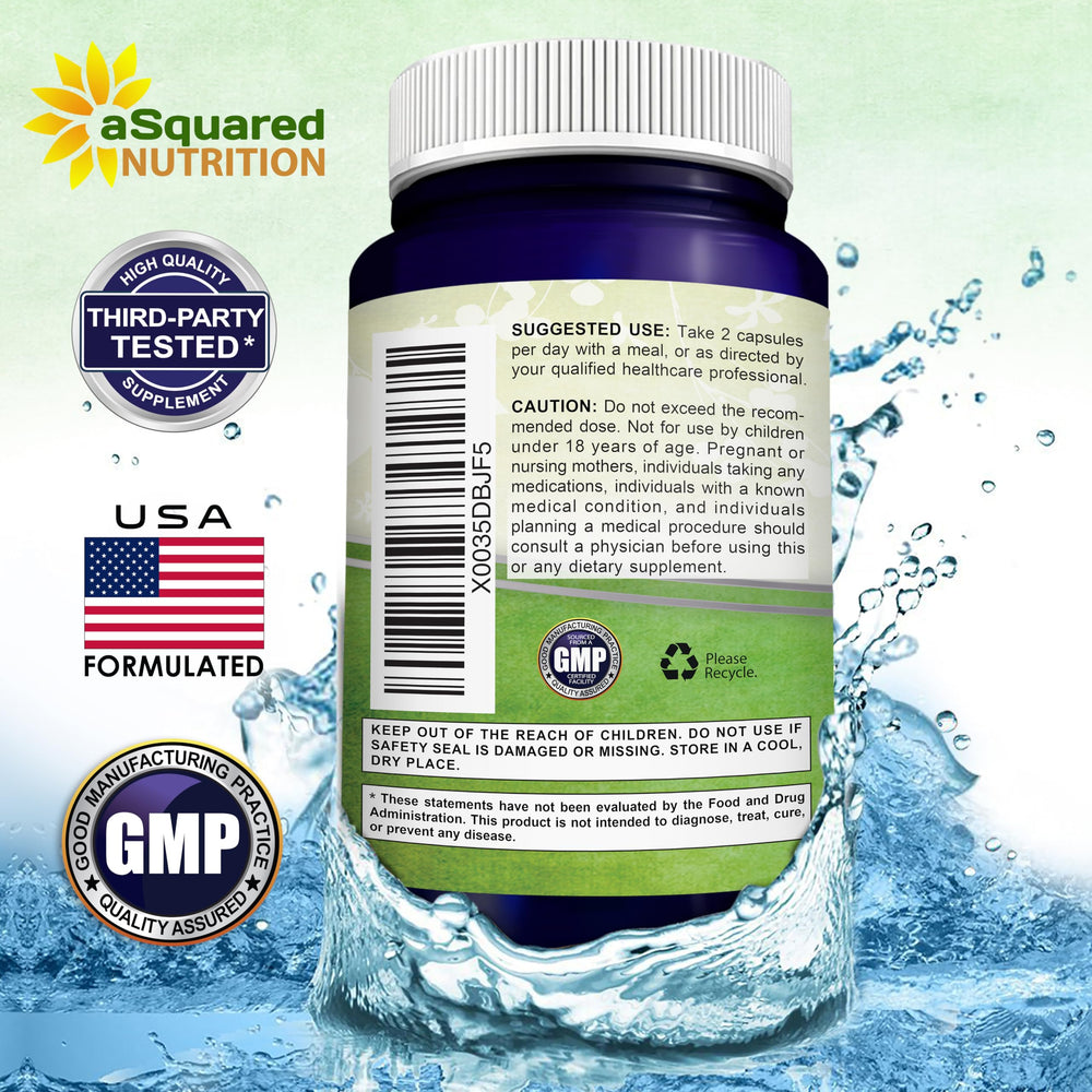 aSquared Nutrition frasco guardado en estante para almacenamiento seguro