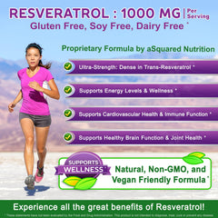aSquared Nutrition cápsulas apiladas destacando forma vegana y concentración