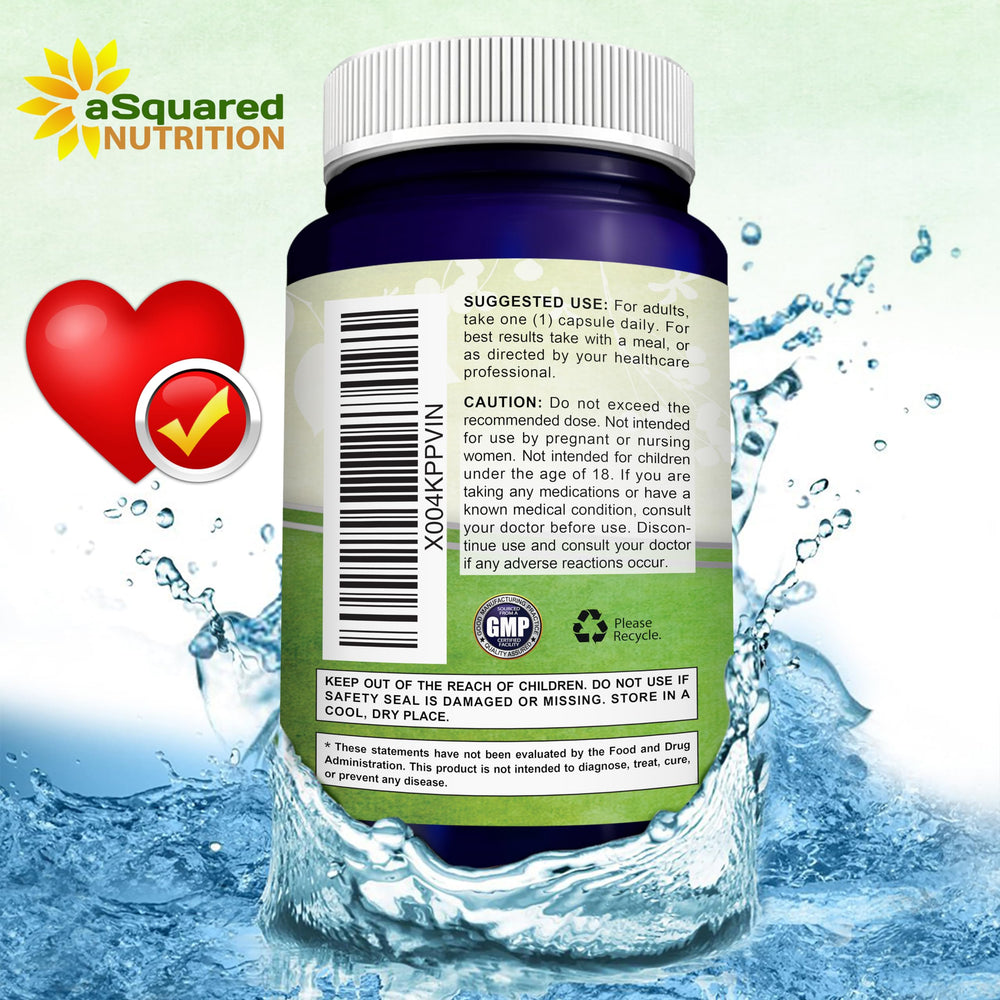 aSquared Nutrition CoQ10 dosis diaria para energía sostenida