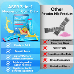 ASSR bebida vertida en vaso, muestra absorción rápida y sabor frambuesa-limón agradable