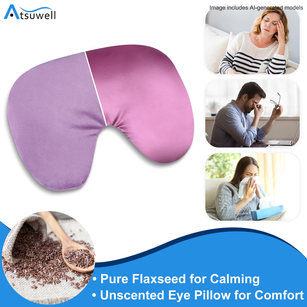 Atsuwell interior con semillas de lino para calor uniforme y peso