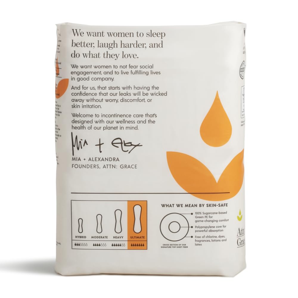 ATTN : GRACE detalle del núcleo vegetal que mejora absorción y confort