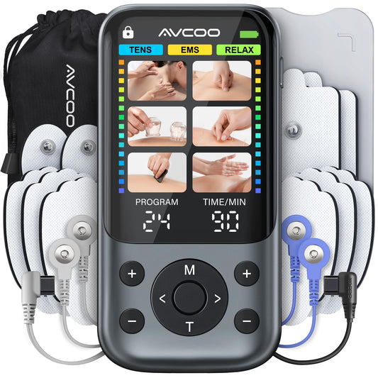 AVCOO frontal con pantalla color, control claro y uso intuitivo
