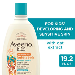 Aveeno Baby textura de espuma densa con extracto de avena que suaviza la piel