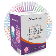 Avistar cepillo frontal con envoltura individual, higiene inmediata