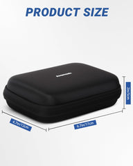 Avomosk bolsillo de malla con jeringas y accesorios para organización rápida