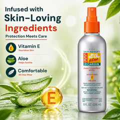 AVON envase de 8 oz junto a una regla para escala