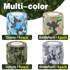 AZEN venda camuflaje en entorno exterior para uso deportivo y resistente