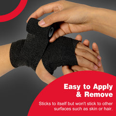 AZEN vendaje vet wrap en pata de mascota, protección y confort