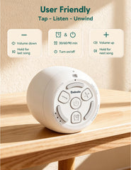 Babelio Pocket Mini Pro en habitación de hotel bloqueando ruido exterior y facilitando descanso
