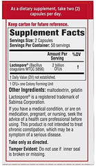 BACID etiqueta con Bacillus coagulans e información clara