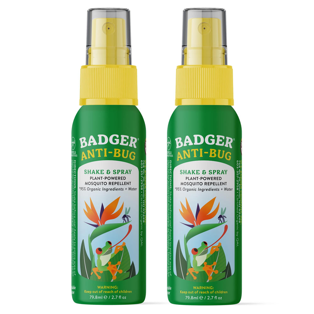 Badger frontal del envase mostrando diseño y facilidad de uso