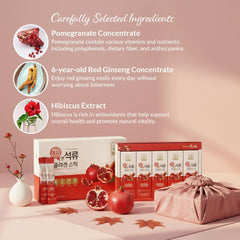 Baekje caja con 30 sticks dispuesta sobre superficie, ideal para uso diario