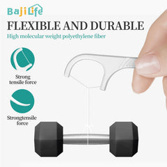 bajilife close-up del mango convexo para mejor agarre y control