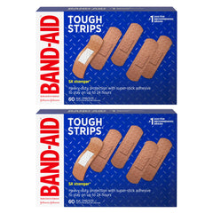 Band-Aid empaque frontal twin pack mostrando cantidad y resistencia